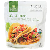 Simply Organic Mild Taco Simmer Sauce ORGANIC