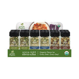 Simply Organic Spice Right, Pepper, Ranch and Garlic Countertop Display 18 ct.