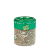 Simply Organic Thyme Leaf Whole ORGANIC 0.28 oz. Mini Spice