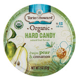 Torie & Howard Organic Hard Candy Pear & Cinnamon 2 oz. tins