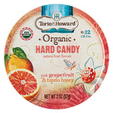 Torie & Howard Organic Hard Candy Grapefruit & Honey 2 oz. tins