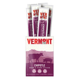 Vermont Smoke & Cure Meat Sticks Chipotle Beef & Pork 24 (1 oz.) sticks per box