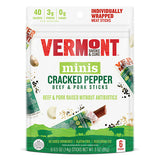 Vermont Smoke & Cure Meat Sticks Original Beef & Pork 6 (0.5 oz.) mini sticks per resealable bag
