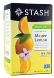 Stash Tea Company Caffeine Free Herbal Tea Meyer Lemon 20 Count