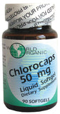 World Organic Chlorocap 50mg 90 SFGL
