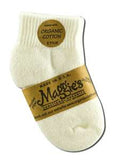 Maggies Functional Organics Kid Anklet & Athletic Socks 2 Pack Athletic Infant White