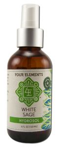 Four Elements Hydrosols Spray White Sage 4 oz