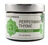 Four Elements Creams Peppermint Thyme Foot 2 oz