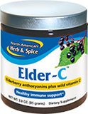 North American Herb & Spice Elder-C Elderberry Plus Vit C Powd. 3 OZ