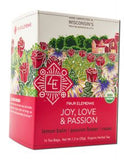 Four Elements Herbal Teas Tin Joy Love Passion 16 ct