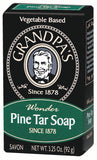 The Grandpa Soap Company Grandpa's Pine Tar Soap Medium 3.25 OZ