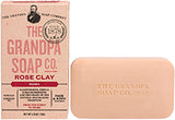 The Grandpa Soap Company Grandpa's Rose Clay Soap 4.25 OZ