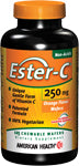 American Health Ester C 250mg Chewable Wafers 125 WFR