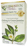 Celebration Herbals Green Tea Oolong & Jasmine Org 24 BAG