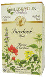 Celebration Herbals Burdock Root Tea Organic 24 BAG