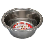 Loving Pets Products Ruff N' Tuff Traditional Stainless Steel Dog Dish - 0.5 pt
