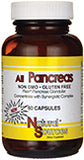 Natural Sources All Pancreas 60 CAP