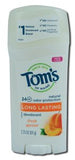 Toms Of Maine Deodorants (stick & roll on) 24hr Apricot Stick 2.25 oz