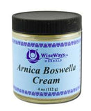 Wiseways Herbals Salves for Natural Skin Care Arnica Boswella Cream 4 oz