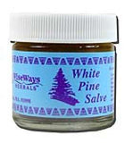 Wiseways Herbals Salves for Natural Skin Care White Pine Salve .25 oz