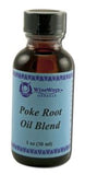 Wiseways Herbals Medicinal Oils Poke Root Blend 1 oz