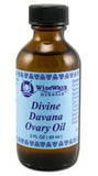 Wiseways Herbals Medicinal Oils Divine Davana Ovary 2 oz
