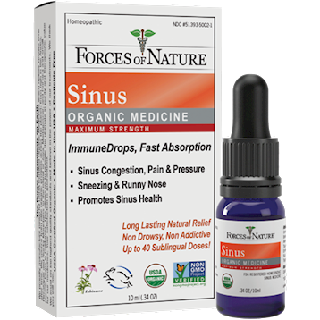 Forces of Nature Sinus Maximum Strength Organic .34 oz