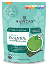 Navitas Organics Org Vanilla & Greens Essential Blend 8.4 OZ