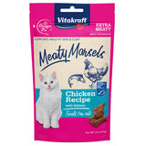 Vitakraft Sunseed Inc. Meaty Morsels Treats for Cats - Chicken Recipe with Salmon - 1.4 oz