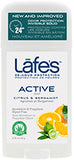 Lafe's Natural Bodycare Active Twist Stick Deodorant 2.25 OZ
