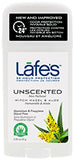 Lafe's Natural Bodycare Unscented Twist Stick Deodorant 2.25 OZ