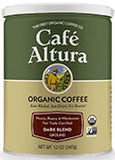 Cafe Altura Fair Trade Drk Blend Rst Grnd Coffee 12 OZ
