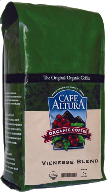 Cafe Altura Viennese Blend Whole Bean Coffee 1.25 LB