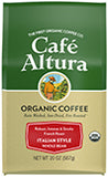 Cafe Altura Italian Roast Whole Bean Coffee 1.25 LB