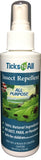 Ticks-n-all Org All Purp Insect Repellent 4 OZ