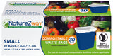 Naturezway 3 Gallon Waste Bags 30 CT