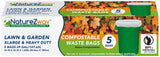 Naturezway 39 Gallon Waste Bags 5 CT