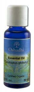 Oshadhi Essential Oil Singles Eucalyptus Organic 30 mL