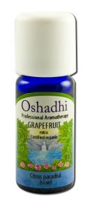 Oshadhi Essential Oil Singles Grapefruit Extra Organic 10 mL
