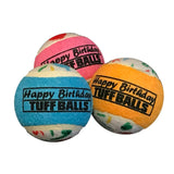PetSport Jr. Happy Birthday Tuff Ball - 2.5"