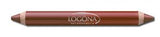 Logona Natural Body Care Lipstick Pencils Double 02 Chestnut .10 oz