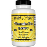 Healthy Origins Vitamin D3 2400IU 120 SFG