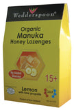 Wedderspoon Organic Manuka Drops Lemon 20 LOZ