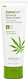 Andalou Naturals CannaCell Rosemary + Lemon Balm Shave Cream 8 fl. oz. Body Care