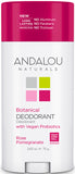 Andalou Naturals Body Care Rose Pomegranate Deodorants 2.65 oz.