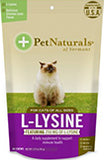 Pet Naturals of Vermont L-Lysine for Cats Chicken Liver 60 Chewables