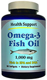 Health Support Omega 3 Fish Oil 180 SFG