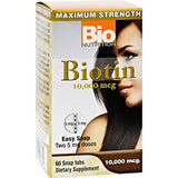 Bio Nutrition Inc. Biotin 10,000mcg 60 TAB