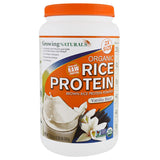 Growing Naturals Vanilla Rice Protein Isolate 32.8 OZ