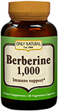 Only Natural Berberine 1000 50 VGC